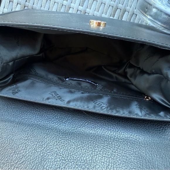 Dune London Two-Tone Black and Brown Bag - Picture 4 of 9